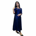 Vijithra Silk Kurti with Direct Handwork With Lining