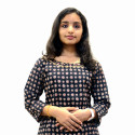Kantha cotton kurthi with lining - direct hand work