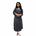 Kantha cotton kurthi with lining - direct hand work