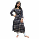 Kantha cotton kurthi with lining - direct hand work