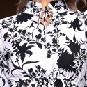 Classy Collar Type Feminine Tops