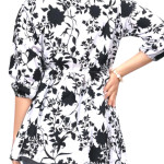Classy Collar Type Feminine Tops