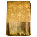 Banarasi Tissue Saree with rich Pallu and Blouse Piece