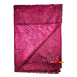 Classic Net Party wear sari with blouse - Grape Wine colour