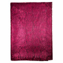 Classic Net Party wear sari with blouse - Grape Wine colour