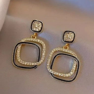 Square Dangle Earrings