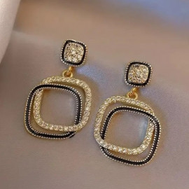 Square Dangle Earrings